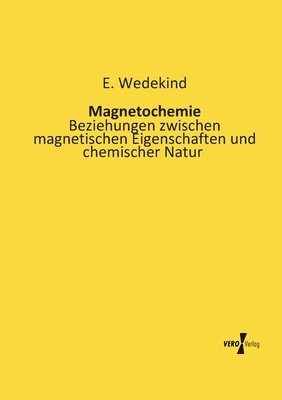 bokomslag Magnetochemie