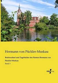 bokomslag Briefwechsel und Tagebcher des Frsten Hermann von Pckler-Muskau