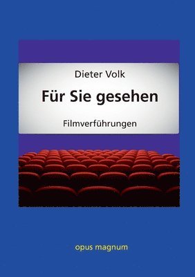 Dieter Volk - Für Sie gesehen, Häftad