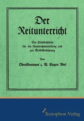 Eugen Abel - Reitunterricht, Häftad