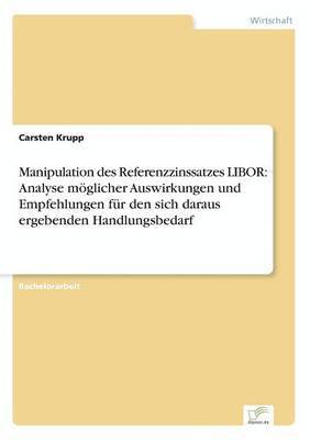 bokomslag Manipulation des Referenzzinssatzes LIBOR