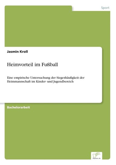 bokomslag Heimvorteil im Fuball