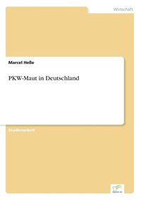 bokomslag PKW-Maut in Deutschland
