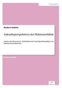 bokomslag Zukunftsperspektiven der Elektromobilität