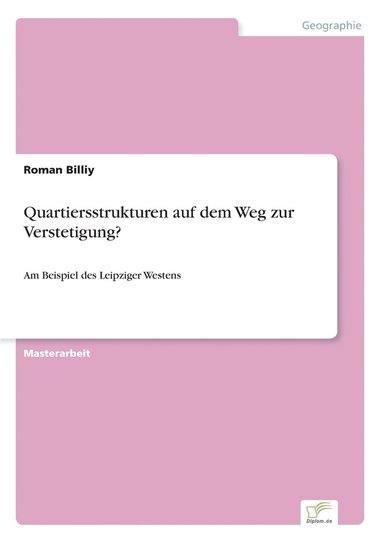 bokomslag Quartiersstrukturen auf dem Weg zur Verstetigung?