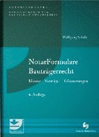 bokomslag NotarFormulare Bauträgerrecht