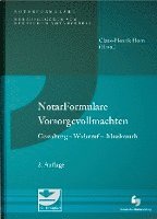 bokomslag Notarformulare Vorsorgevollmachten