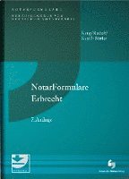 bokomslag NotarFormulare Erbrecht