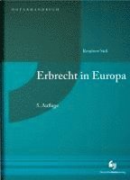 bokomslag Erbrecht in Europa