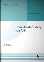 Pranvera Ziba-Ali - Urkundenabwicklung von A-Z, Inbunden