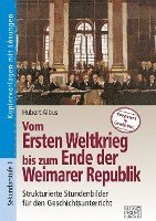 bokomslag Vom Ersten Weltkrieg bis zum Ende der Weimarer Republik