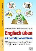 bokomslag Englisch üben an der Stationentheke - 3. Klasse