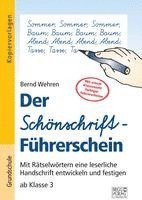 Bernd Wehren - Der Schönschrift-Führerschein, Häftad