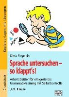 bokomslag Sprache untersuchen - so klappt's! 3./4. Klasse