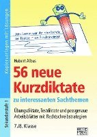 bokomslag 56 neue Kurzdiktate 7./8. Klasse