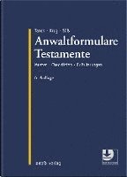 bokomslag Anwaltformulare Testamente