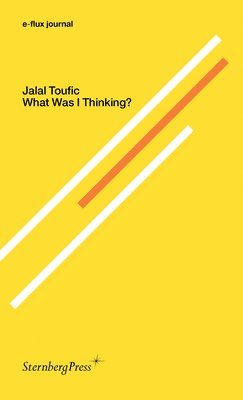 Jalal Toufic - What Was I Thinking?, Häftad