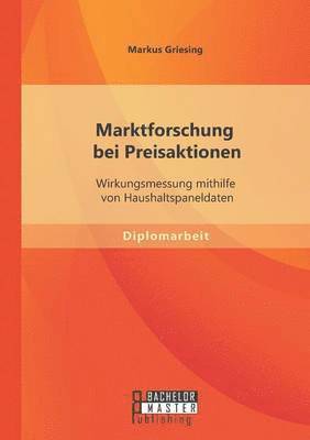 bokomslag Marktforschung bei Preisaktionen