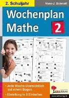 bokomslag Wochenplan Mathe / Klasse 2