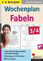 bokomslag Wochenplan Fabeln / Klasse 3-4
