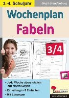 Wochenplan Fabeln / Klasse 3-4, Häftad