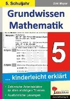 bokomslag Grundwissen Mathematik 5. Schuljahr