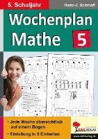 bokomslag Wochenplan Mathe / Klasse 5
