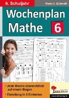 bokomslag Wochenplan Mathe / Klasse 6
