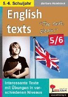 bokomslag English texts - The next, please. / 5.-6. Schuljahr