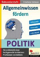 bokomslag Allgemeinwissen fördern POLITIK