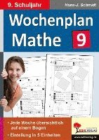bokomslag Wochenplan Mathe / Klasse 9