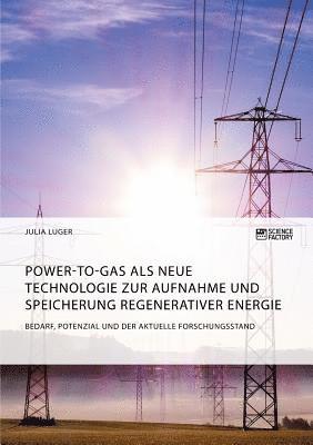 bokomslag Power-to-Gas als neue Technologie zur Aufnahme und Speicherung regenerativer Energie. Bedarf, Potenzial und der aktuelle Forschungsstand