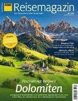 bokomslag ADAC Reisemagazin 08/21 mit Titelthema Dolomiten