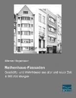 bokomslag Reihenhaus-Fassaden