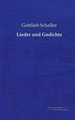 bokomslag Lieder und Gedichte