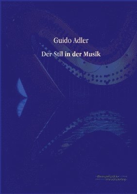 bokomslag Der Stil in der Musik