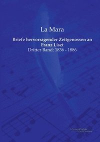 bokomslag Briefe hervorragender Zeitgenossen an Franz Liszt