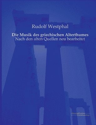 bokomslag Musik des griechischen Alterthumes