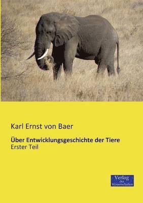 bokomslag Über Entwicklungsgeschichte der Tiere