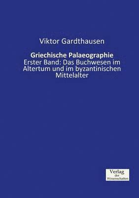 bokomslag Griechische Palaeographie