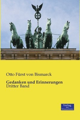 bokomslag Gedanken und Erinnerungen