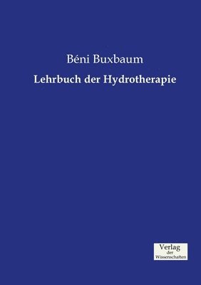 Lehrbuch der Hydrotherapie 1