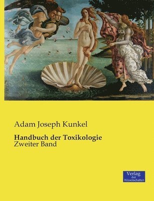 Handbuch der Toxikologie 1