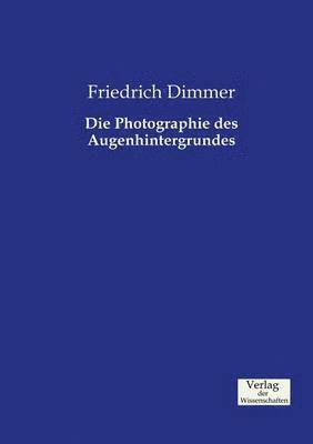 bokomslag Photographie des Augenhintergrundes