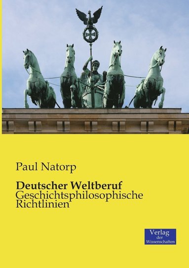 bokomslag Deutscher Weltberuf
