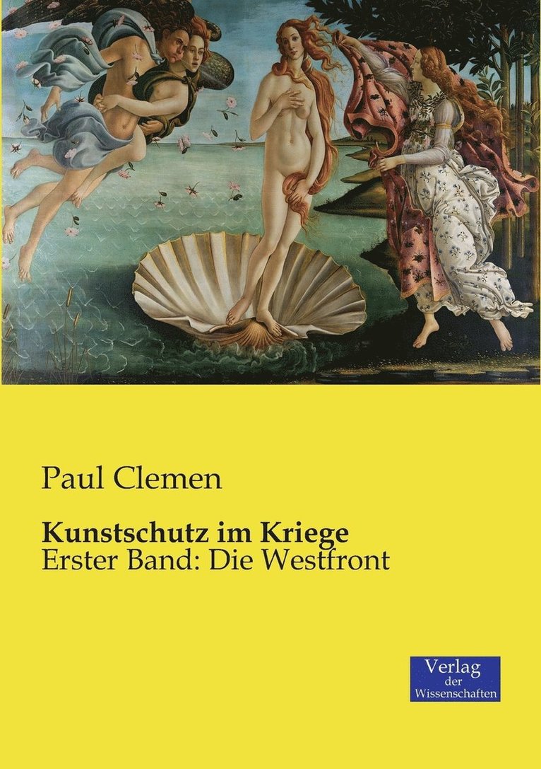 Kunstschutz im Kriege 1