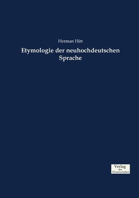Etymologie der neuhochdeutschen Sprache 1