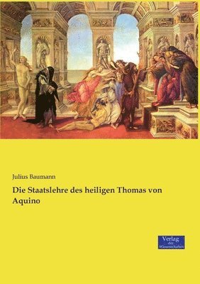 bokomslag Staatslehre des heiligen Thomas von Aquino