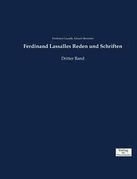 bokomslag Ferdinand Lassalles Reden und Schriften