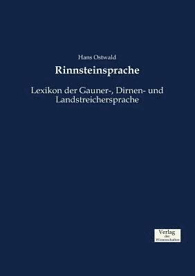 Hans Ostwald - Rinnsteinsprache, Häftad
